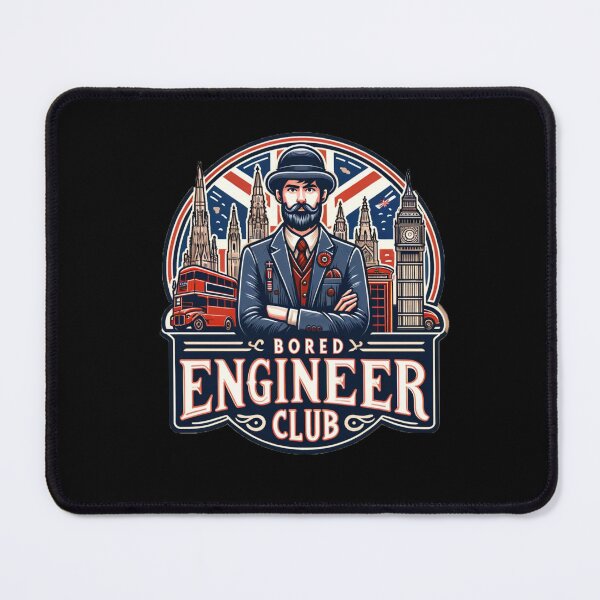 Item preview, Bored Engineer Club British - Best Selling designed and sold by Aditya Bhole.