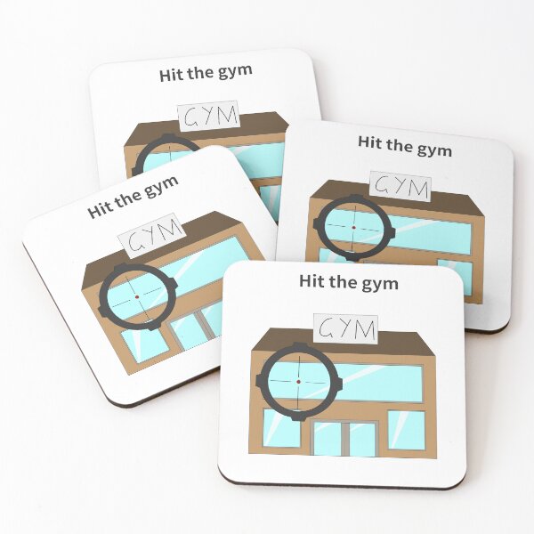 Item preview, hit the gym designed and sold by Sketchy Thinks.