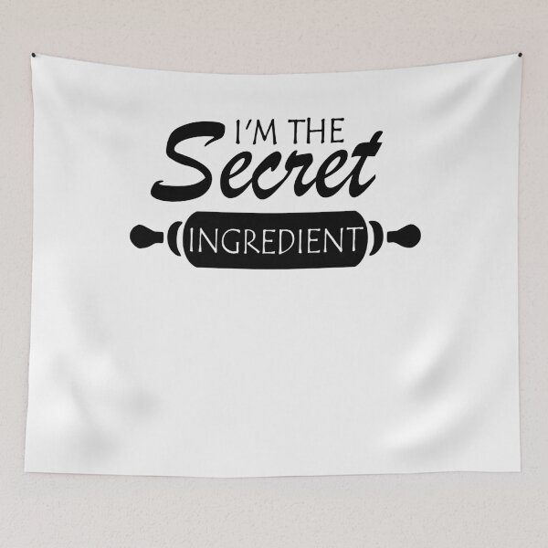 Item preview, I'm The Secret Ingredient Funny Cook Quote designed and sold by Milano-style.