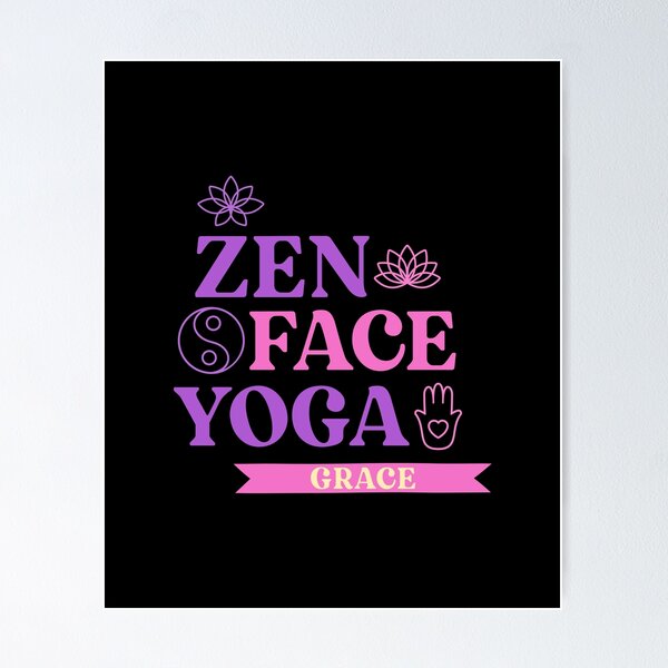 Item preview, Zen Face Yoga Grace Face Yoga designed and sold by StudioTVDinners.