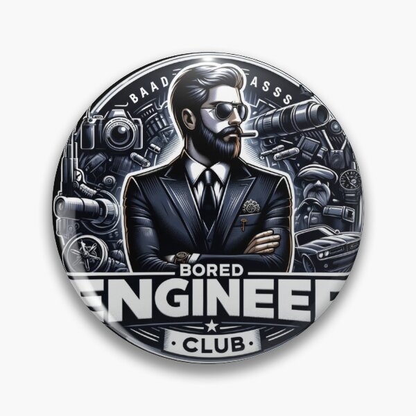 Item preview, Bored Engineer Club Spy - Best Selling designed and sold by Aditya Bhole.