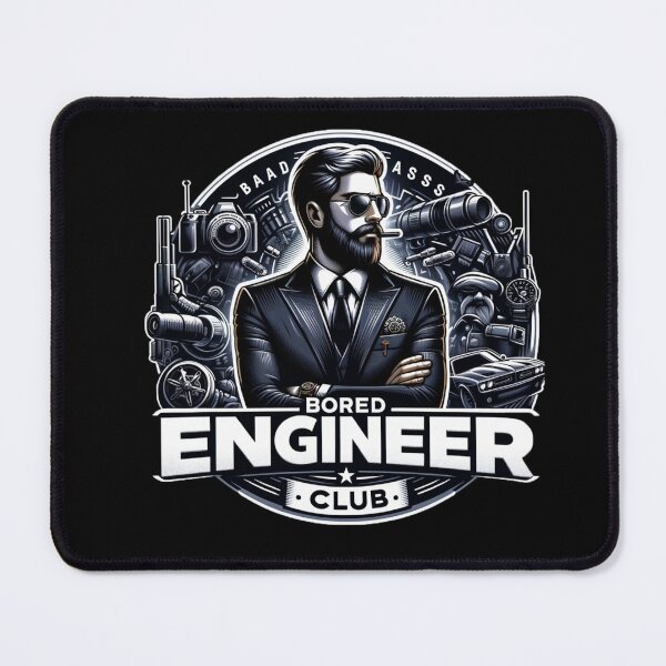 Item preview, Bored Engineer Club Spy - Best Selling designed and sold by Aditya Bhole.