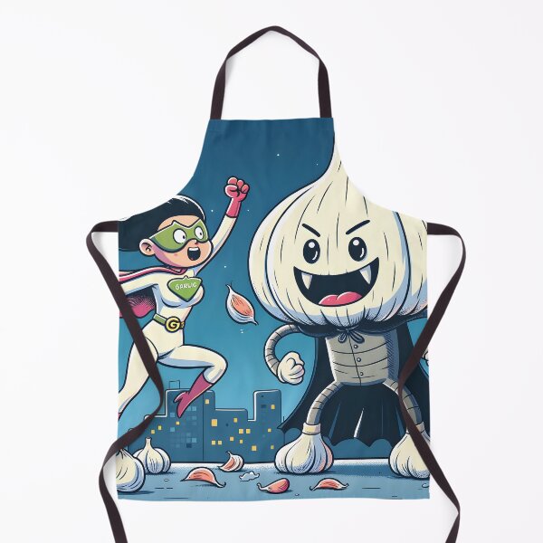 Item preview, Garlic Girl vs. Villainous Veggie: Epic Showdown designed and sold by inkArtistryfine.