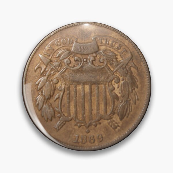 Item preview, 1869 Two Cents Choice XF-VF designed and sold by coinsxcrochet.