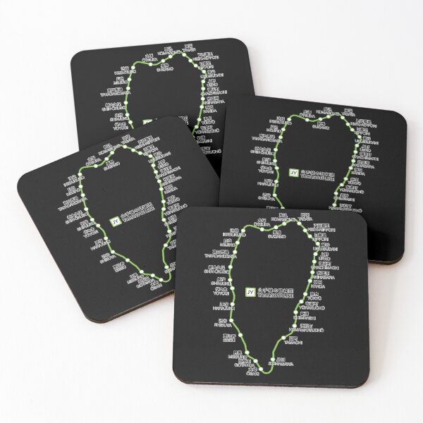 Item preview, Yamanote Line (Tokyo) Map designed and sold by Kayobi Club.