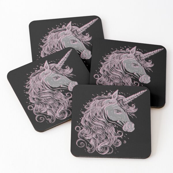 Item preview, Cute Unicorn Head, Rainbow Unicorn Art For Unicorn Fans designed and sold by haRexia.