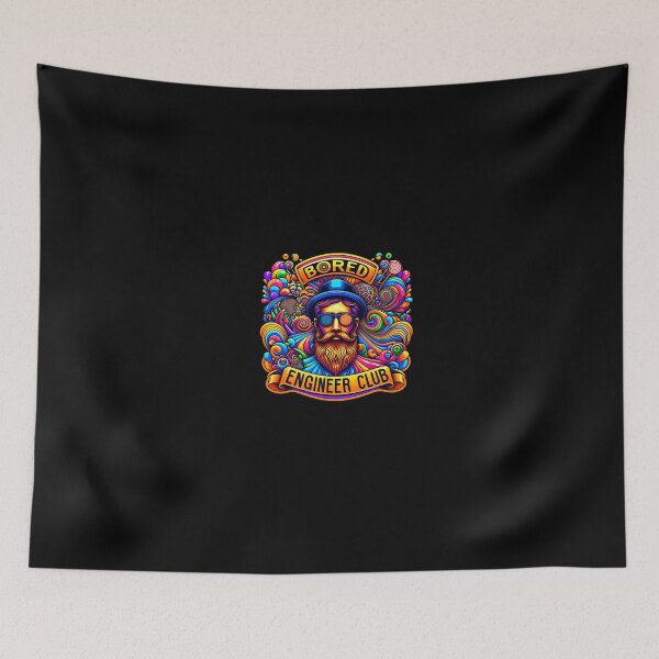Item preview, Bored Engineer Club Psychedelic - Best Selling designed and sold by Aditya Bhole.