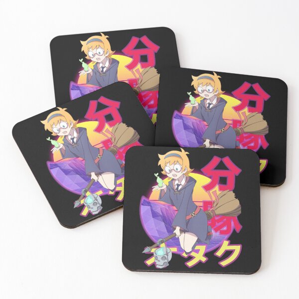 Item preview, Lotte Yansson Little Witch Academia Retro Sunset Design designed and sold by Wafusaurus.