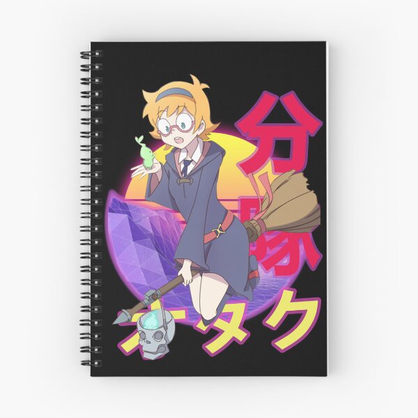 Item preview, Lotte Yansson Little Witch Academia Retro Sunset Design designed and sold by Wafusaurus.