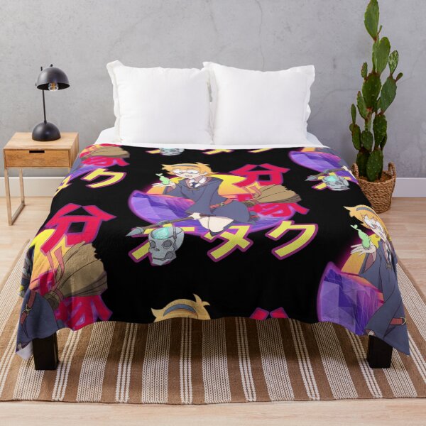Item preview, Lotte Yansson Little Witch Academia Retro Sunset Design designed and sold by Wafusaurus.