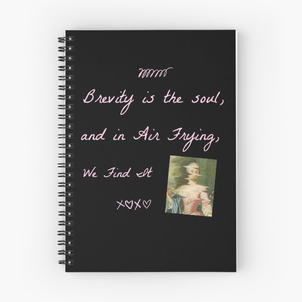 Item preview, Brevity Is the Soul, and in Air Frying, We Find It designed and sold by StudioTVDinners.