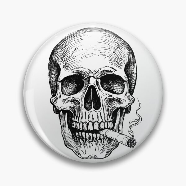 Item preview, Smoking Skull designed and sold by SW-Graphics.