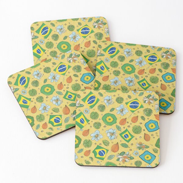 Item preview, Brazilian pattern proud brasilin design designed and sold by La Loca.