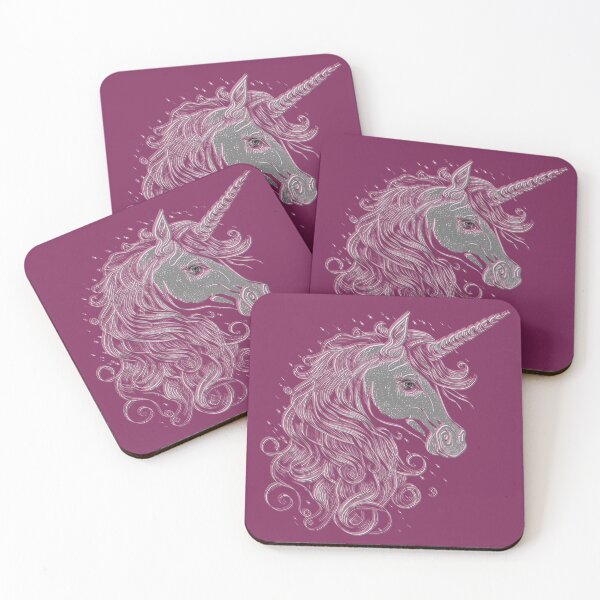 Item preview, Cute Unicorn Head, Rainbow Unicorn Art For Unicorn Fans designed and sold by haRexia.