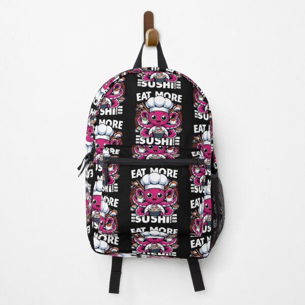 Item preview, Eat More Sushi, Calamari Chef designed and sold by SubtleSplit.
