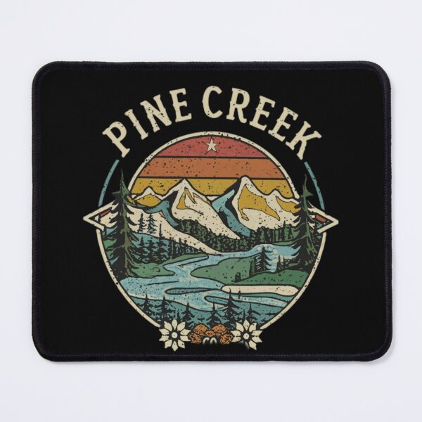 Item preview, Pine Creek - Wyoming designed and sold by GroovyDino.