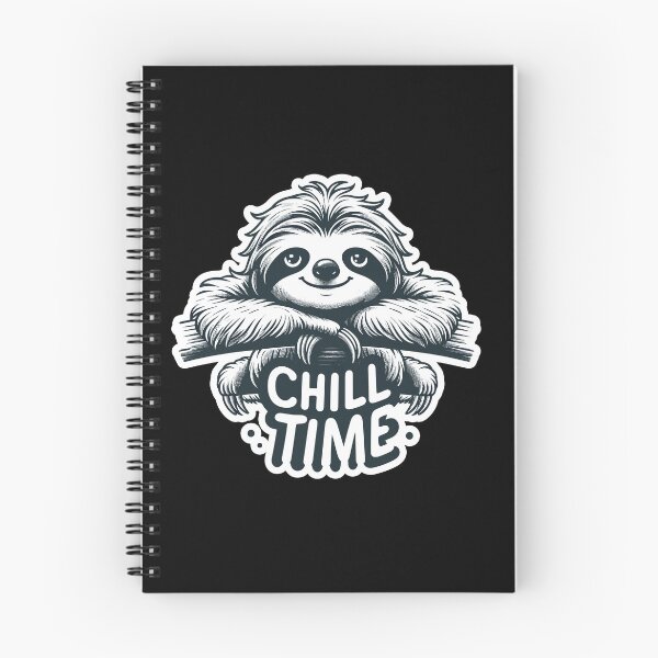 Item preview, Chill Time - Sloth Illustration designed and sold by MrERNST.