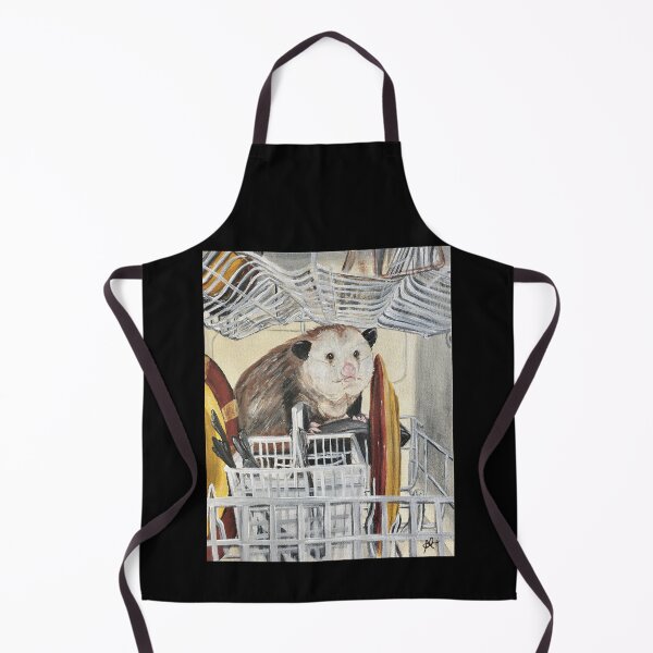 Item preview, Hideaway, Opossum Painting designed and sold by Joyful Chaos Art.