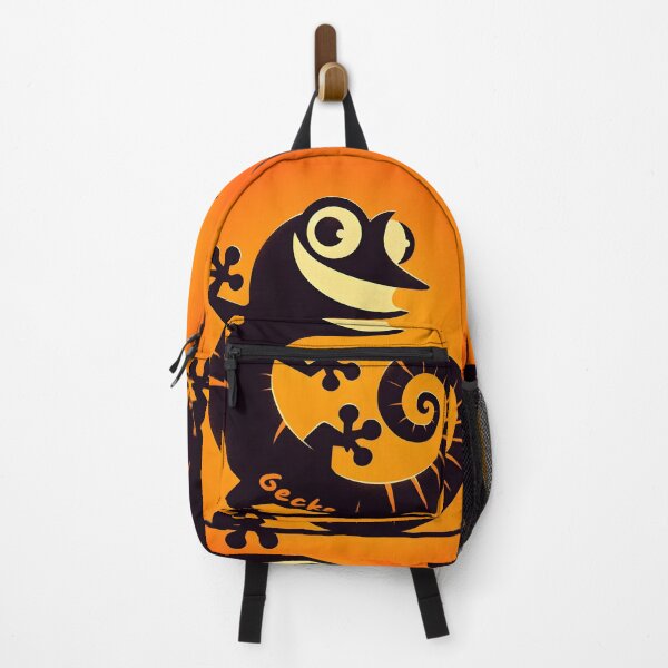 Item preview, Charming Gecko Silhouette: Sunset Vibes designed and sold by inkArtistryfine.