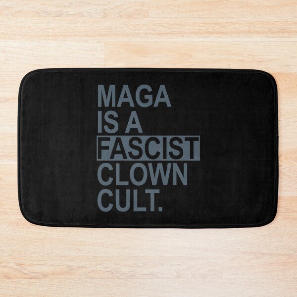 Item preview, MAGA IS A Fascist Clown CULT - subtle gray designed and sold by Thelittlelord.