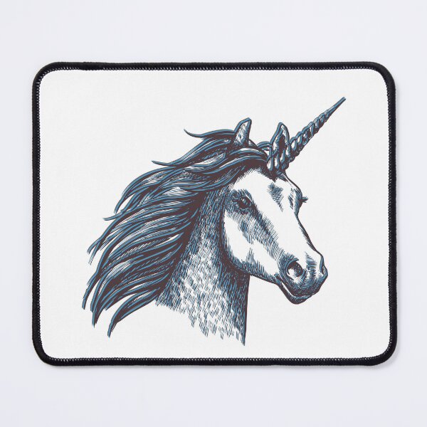 Item preview, Cute Unicorn Head, Rainbow Unicorn Art For Unicorn Fans designed and sold by haRexia.
