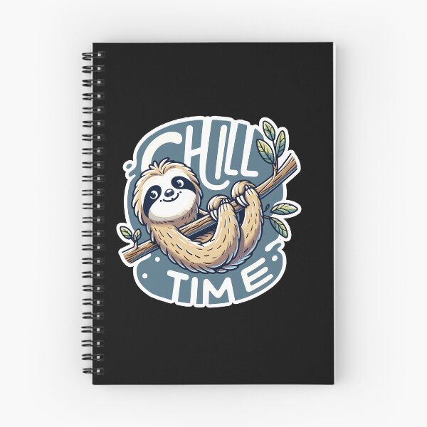 Artikelvorschau, Chill Time - Faultier Illustration entworfen und verkauft von MrERNST.