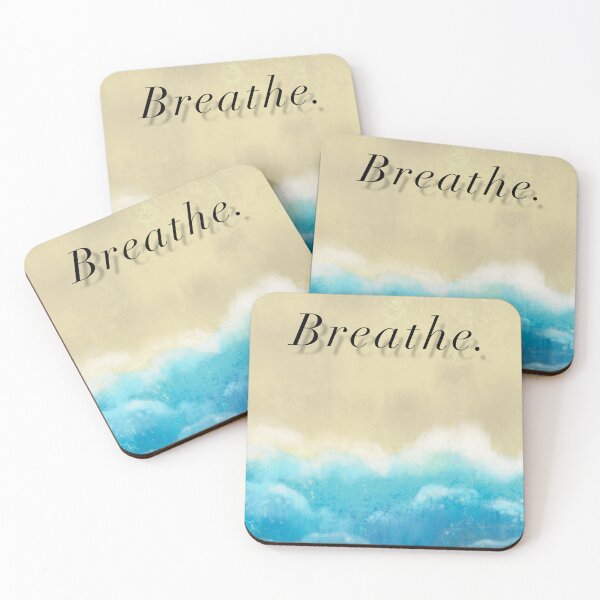 Item preview, Breathe at the beach  designed and sold by jainachandler.