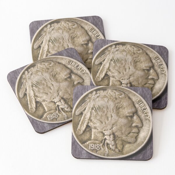Item preview, 1918 Buffalo Nickel XF designed and sold by coinsxcrochet.