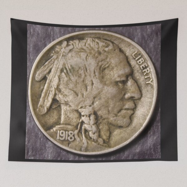 Item preview, 1918 Buffalo Nickel XF designed and sold by coinsxcrochet.