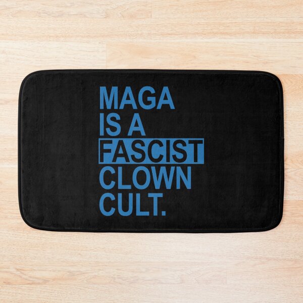 Item preview, MAGA IS A Fascist Clown CULT - blue designed and sold by Thelittlelord.