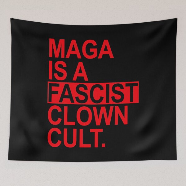 Item preview, MAGA IS A Fascist Clown CULT - red designed and sold by Thelittlelord.