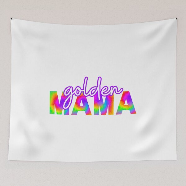 Item preview, Golden Mom Dog Mom Gift French Bulldog Mom Gift Tie Dye designed and sold by AIVDesignCo.