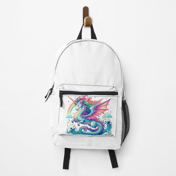 Item preview, The Unicorn Dragon In Kanazawa Wave designed and sold by UnrealQuake.