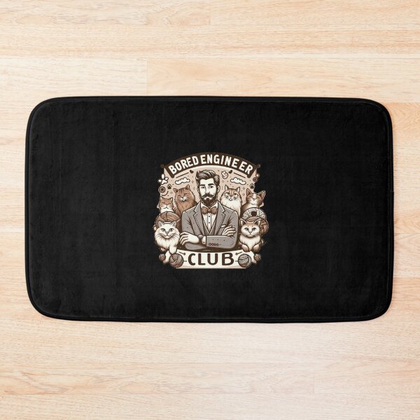 Item preview, Bored Engineer Club Cat Lover - Best Selling designed and sold by Aditya Bhole.
