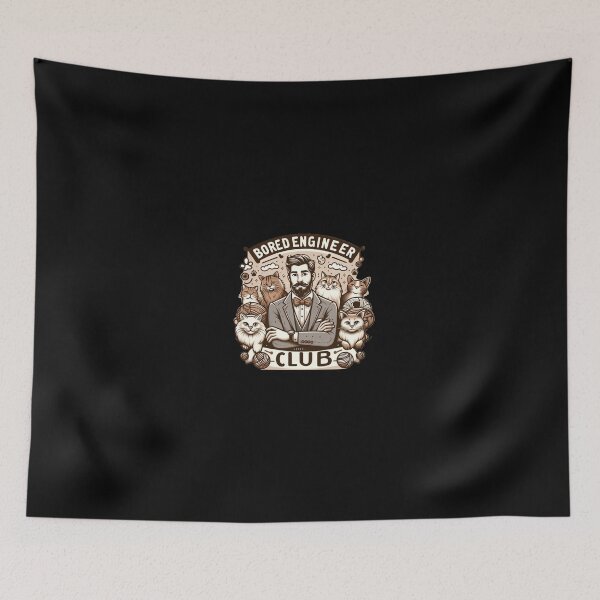 Item preview, Bored Engineer Club Cat Lover - Best Selling designed and sold by Aditya Bhole.
