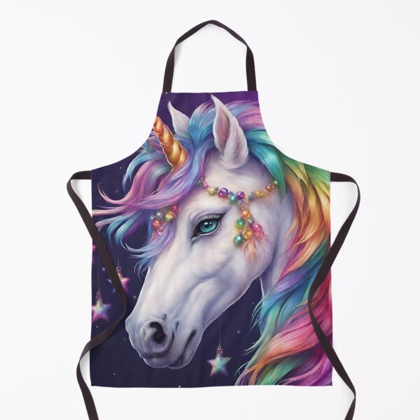 Item preview, Cute Unicorn Head, Rainbow Unicorn Art For Unicorn Fans designed and sold by haRexia.