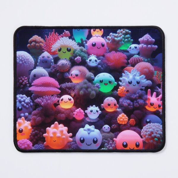 Item preview, Cute coral with faces. designed and sold by LindaV44.