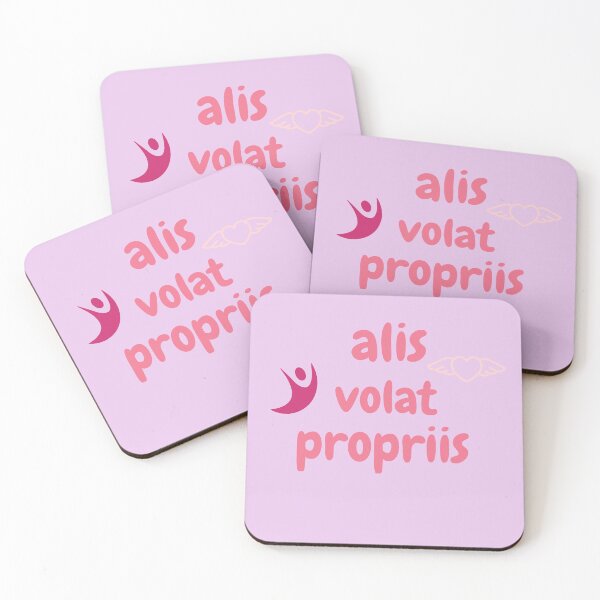 Item preview, Latin, alis volat propriis  designed and sold by WildLadyWood.