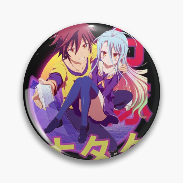 Item preview, Sora and Shiro NGNL Retro Sunset Design designed and sold by Wafusaurus.