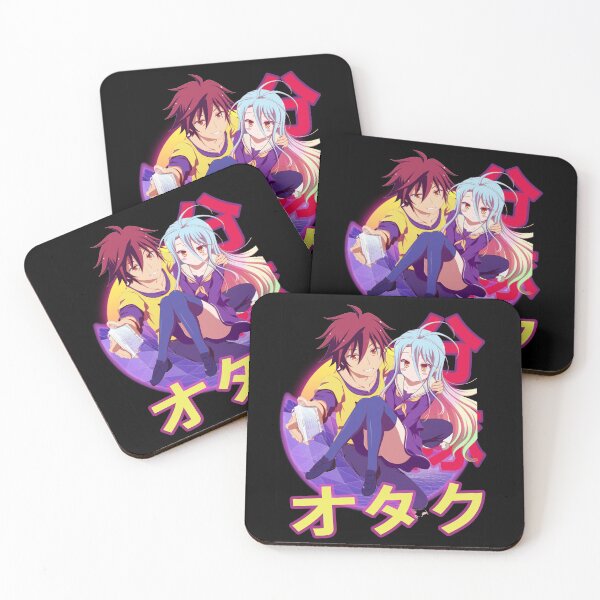 Item preview, Sora and Shiro NGNL Retro Sunset Design designed and sold by Wafusaurus.