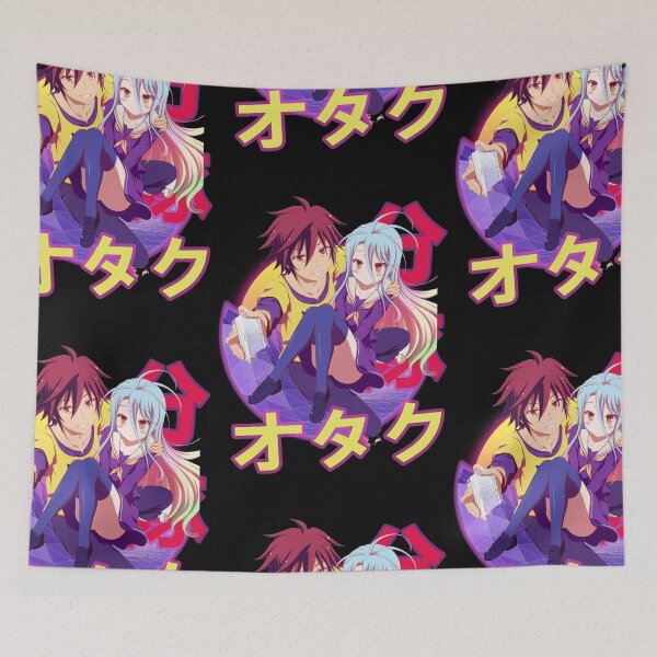 Item preview, Sora and Shiro NGNL Retro Sunset Design designed and sold by Wafusaurus.