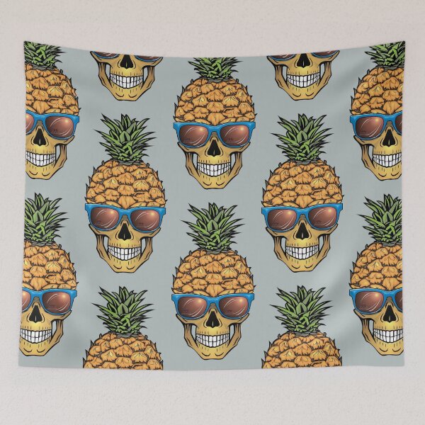Item preview, Pineapple Skull designed and sold by antonietta40.