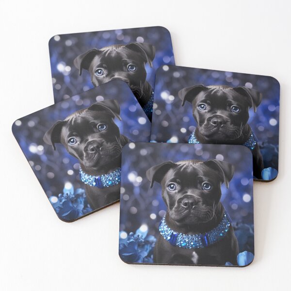 Item preview, Jewelled Staffy  designed and sold by Nocturne  Paws.