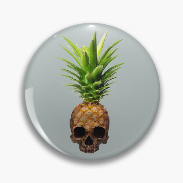 Item preview, Pineapple Skull realistic designed and sold by antonietta40.