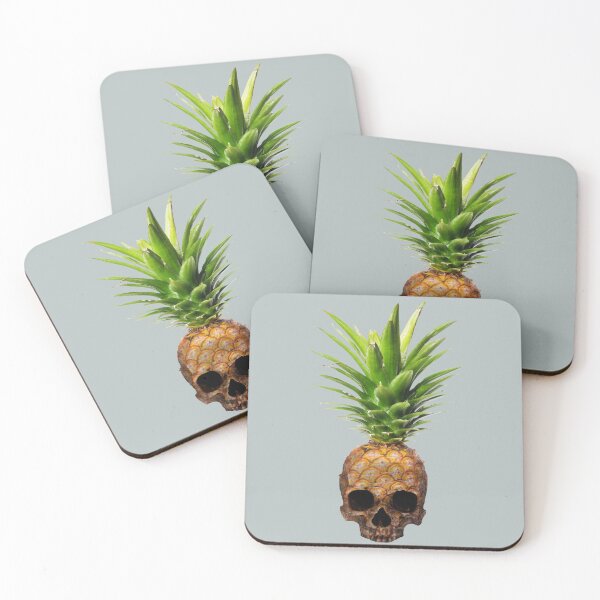 Item preview, Pineapple Skull realistic designed and sold by antonietta40.