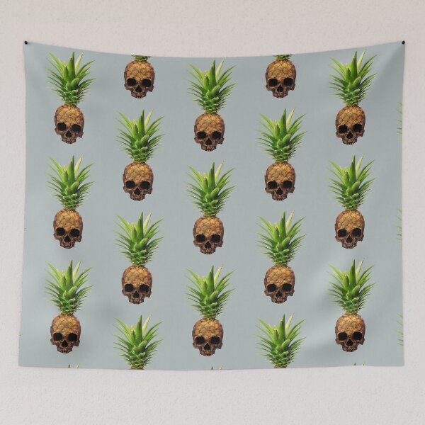 Item preview, Pineapple Skull realistic designed and sold by antonietta40.