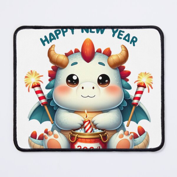 Item preview, "Chubby Dragon Cuteness: Tet 2024 Delight in Heartwarming Graphic" designed and sold by Huycao211.