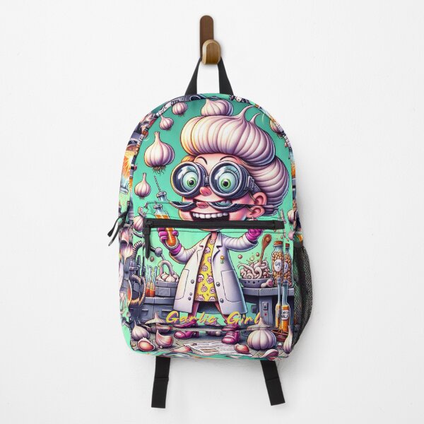 Item preview, Mad Scientist Garlic Girl: Zany Lab Adventures designed and sold by inkArtistryfine.