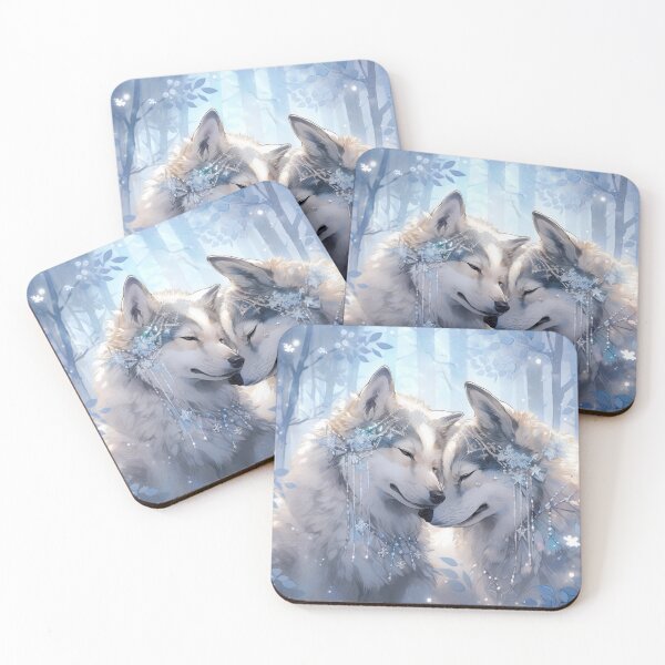 Item preview, Wolfdogs In Love designed and sold by Nocturne  Paws.