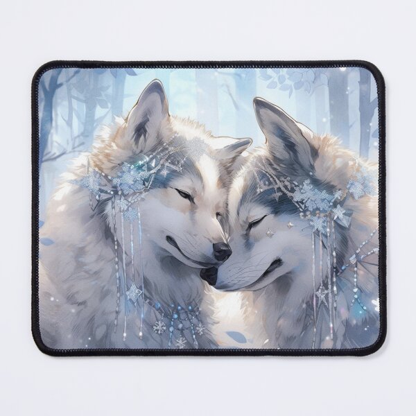 Item preview, Wolfdogs In Love designed and sold by Nocturne  Paws.